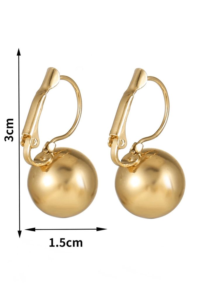 Ball earrings