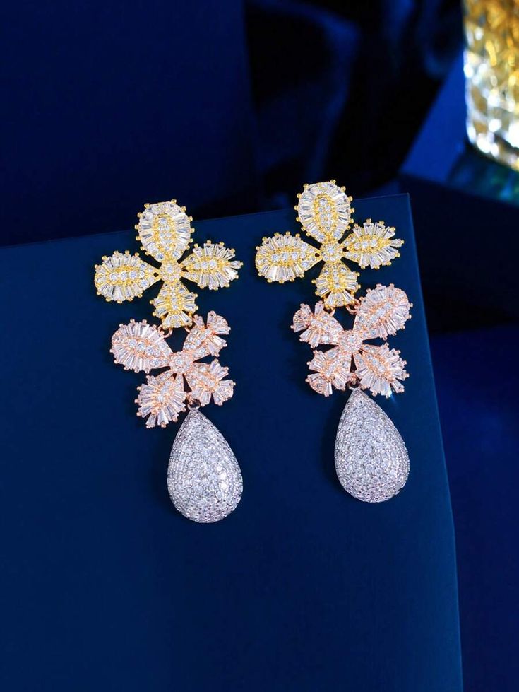 925 Sterling Silver Cubic Zirconia earrings