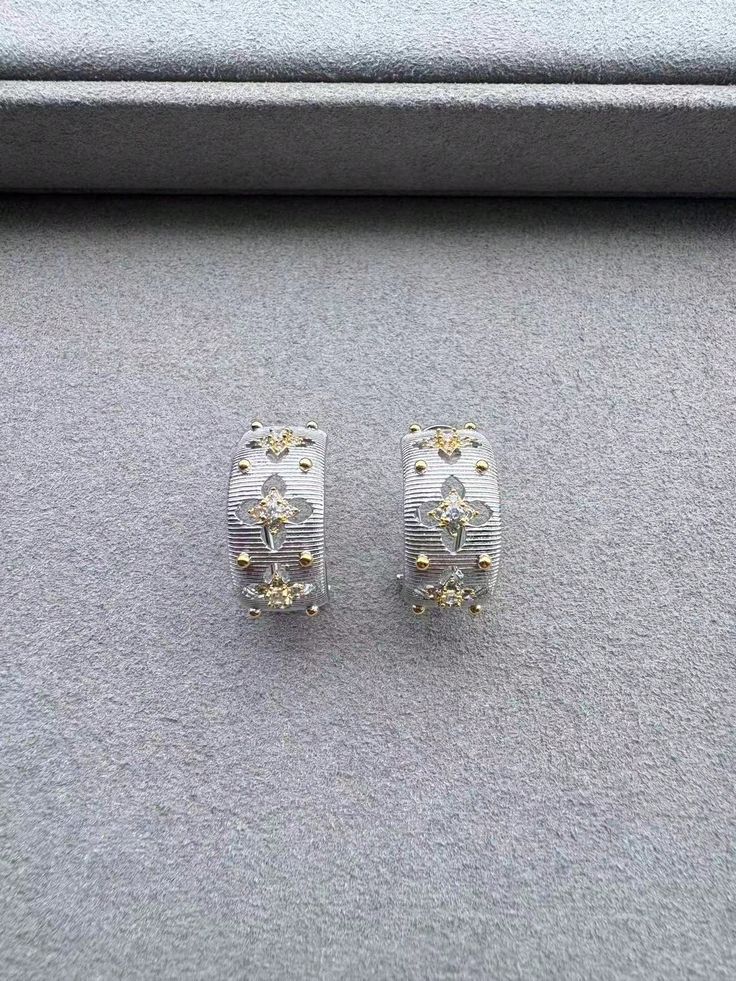 925 Sterling Silver Cubic Zirconia earrings