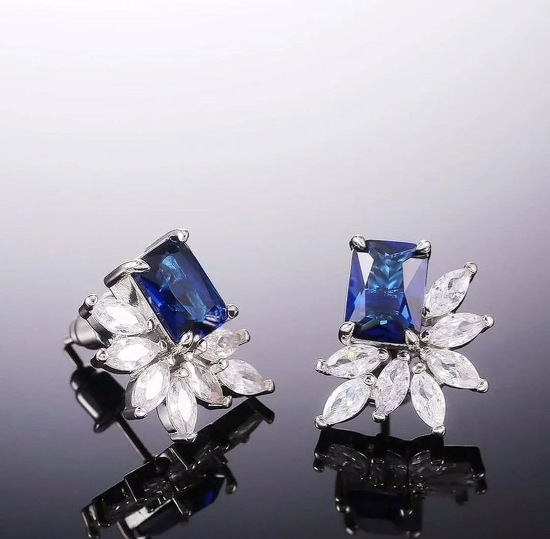 925 Sterling Silver Cubic Zirconia earrings